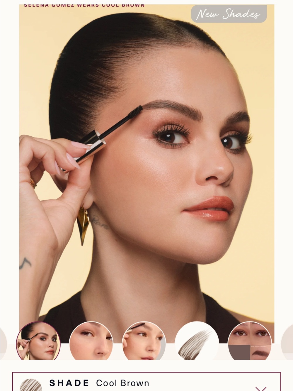 Rare Beauty Tinted Brow Gel — Brown - Picture 2 of 6